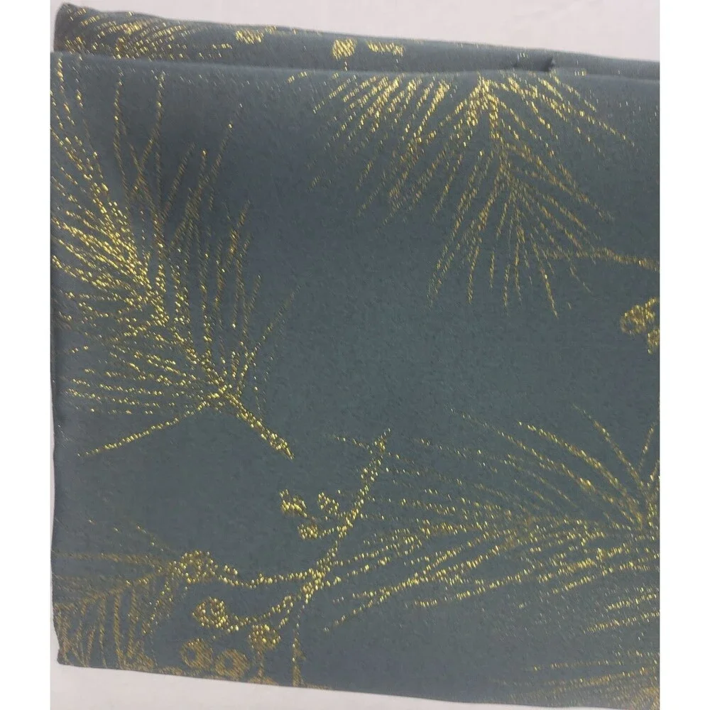Fabric Metallic Tablecloth,52x70